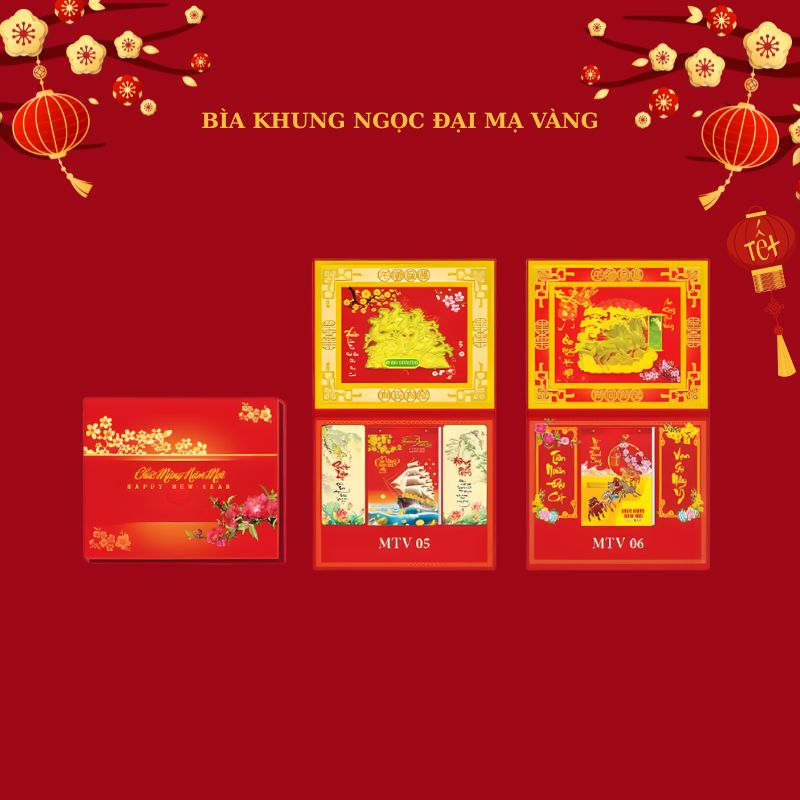 Bìa Khung Ngọc Đại Mạ Vàng LTPPR19