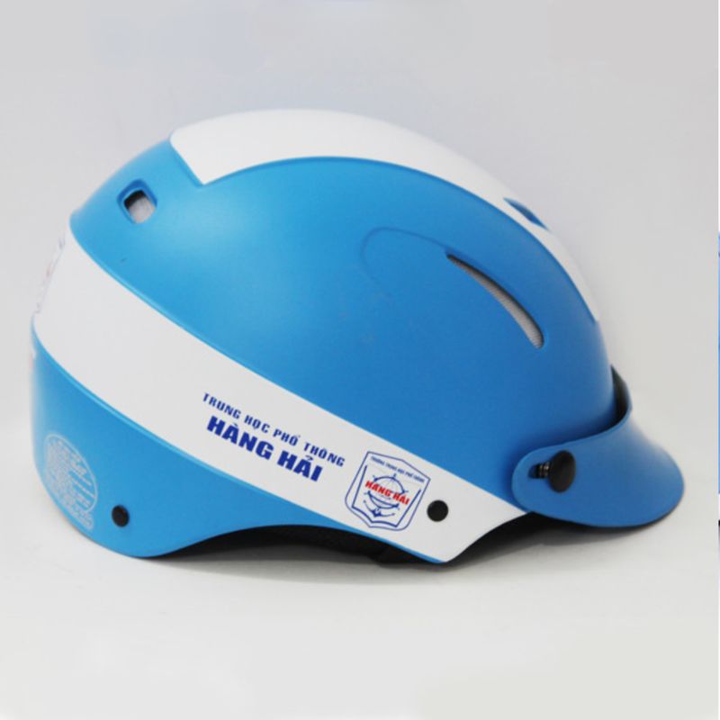 Mũ Bảo Hiểm 6 Lỗ In Logo Làm Quà Tặng MBHPPR11