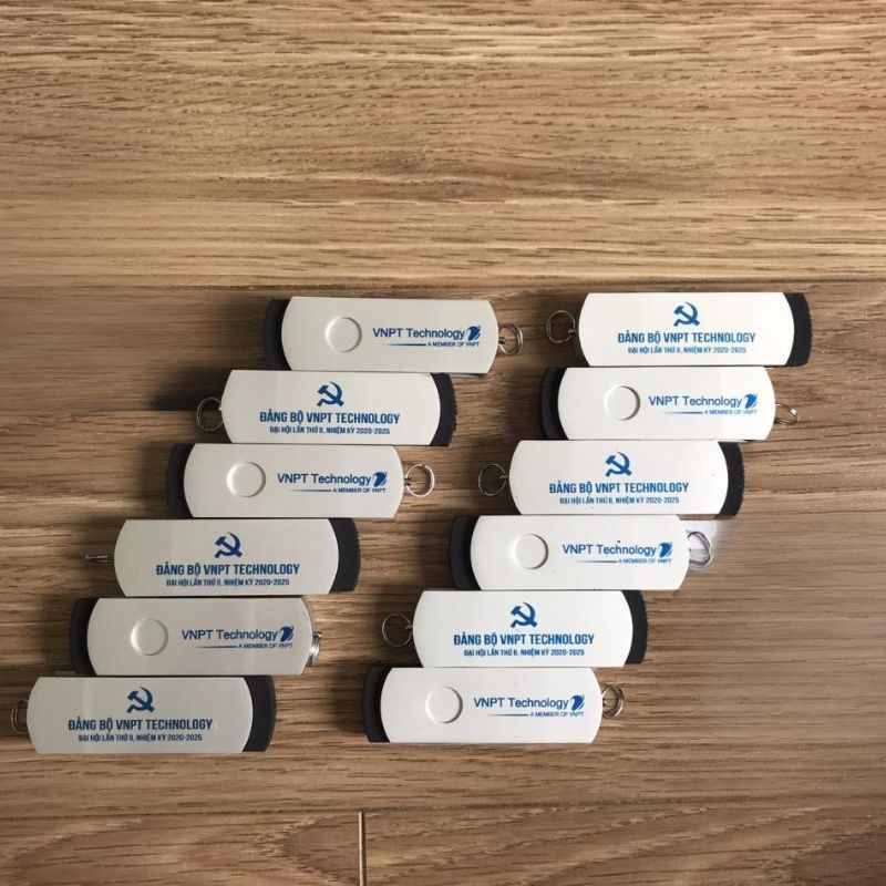 USB Xoay Trượt In Logo Theo Yêu Cầu USBPPR05