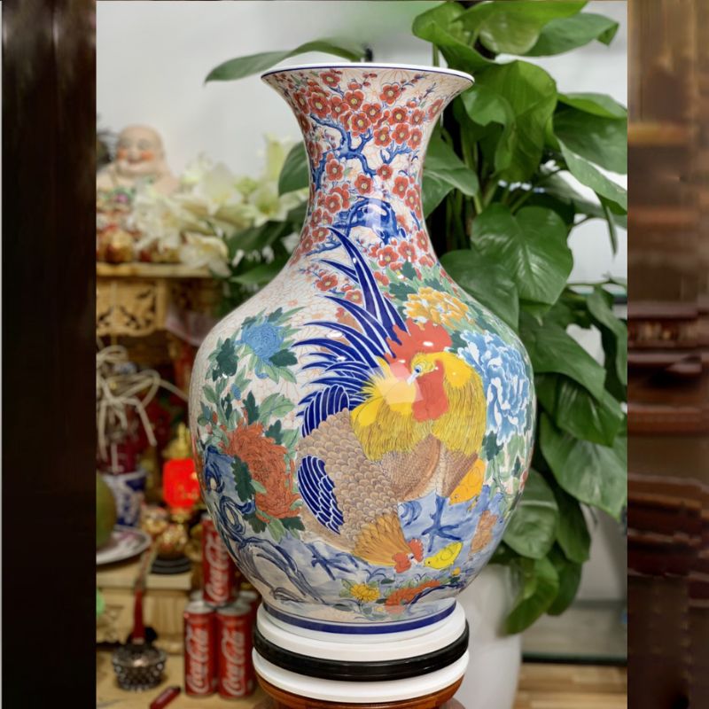 Bình hút tài lộc thủ công BHLPPR05