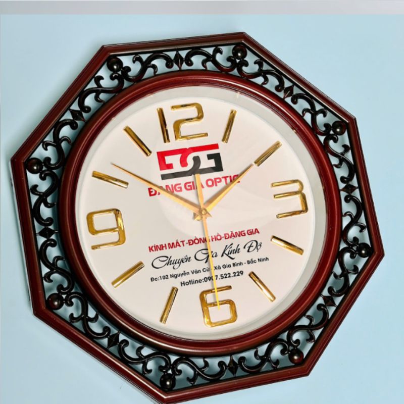 Đồng hồ treo tường 33x33cm ĐHTTPPR07