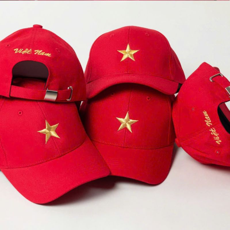 Mũ vải kaki in logo thương hiệu MVPPR03