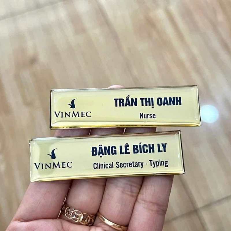 Bảng Tên Cài Áo In Theo Yêu Cầu Tặng Khách Mời | BTPPR07
