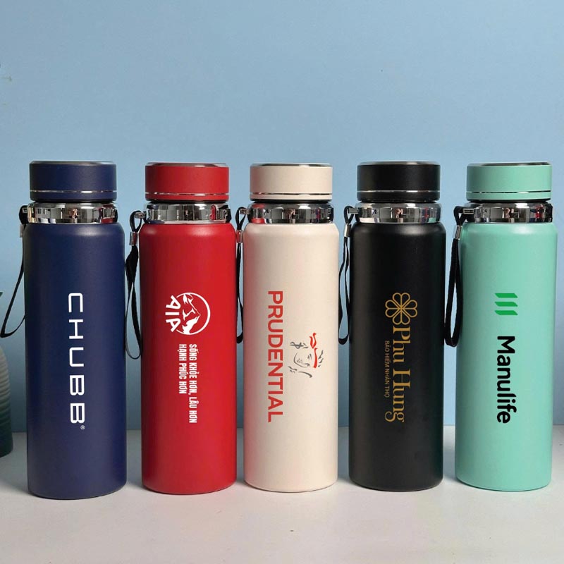 Bình Giữ Nhiệt 800-1000ml In Logo Doanh Nghiệp | BGNPPR01
