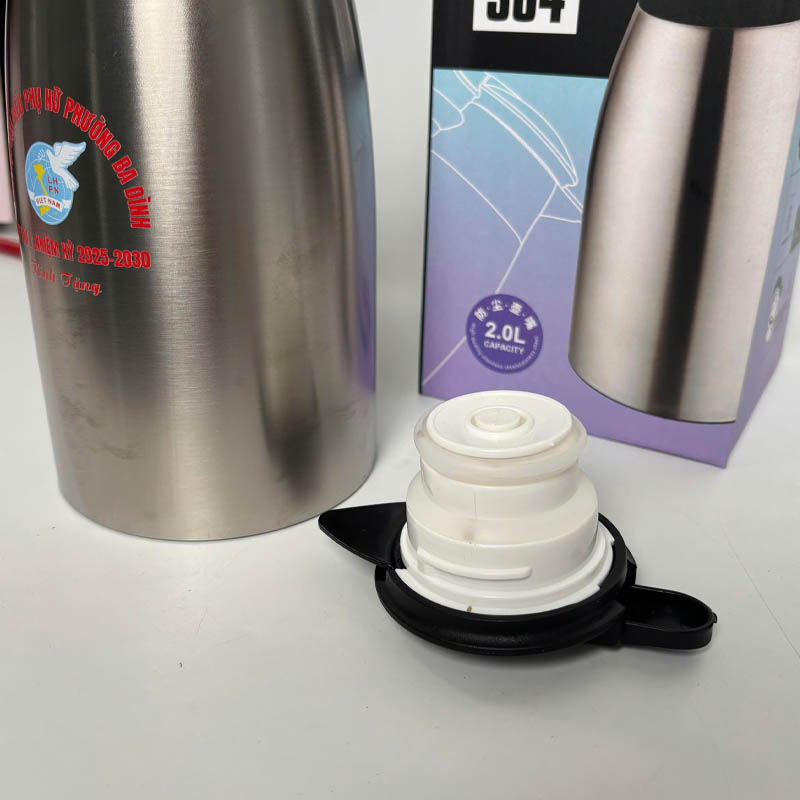 Bình Giữ Nhiệt 2000ml In Logo Doanh Nghiệp | BGNPPR19