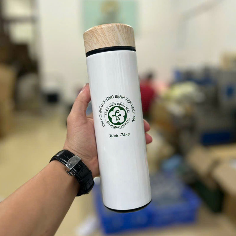 Bình Giữ Nhiệt Quà Tặng Khách Hàng In Logo | BGNPPR11