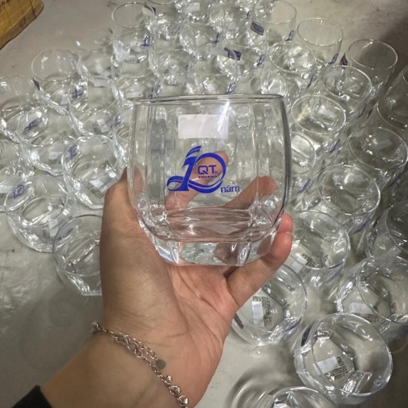 Bộ 6 Cốc Thủy Tinh Delisoga In Logo Theo Yêu Cầu | CTTPPR02