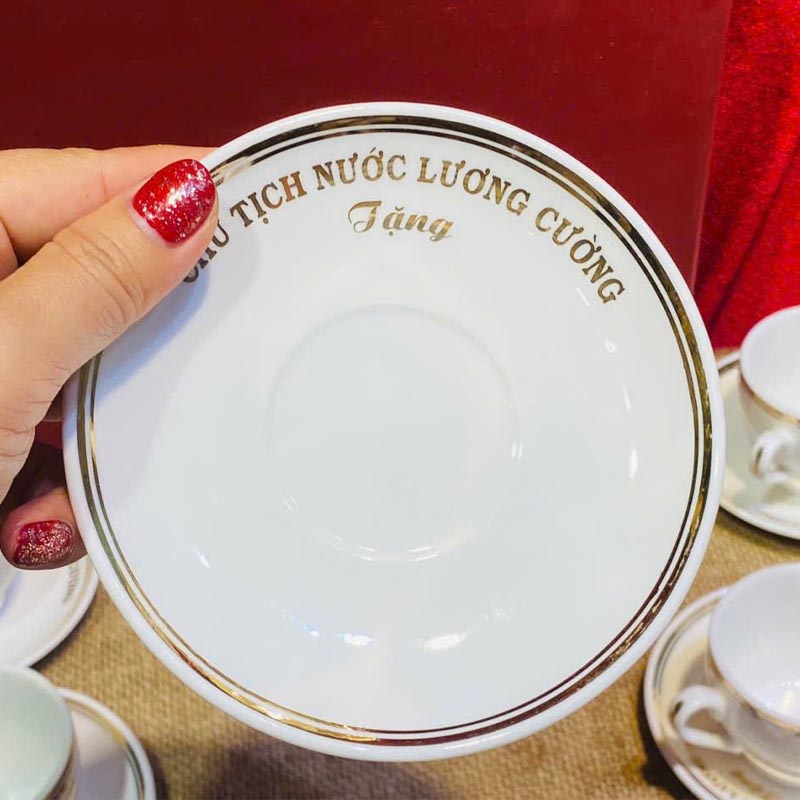 Bộ Ấm Chén Cao Cấp In Logo Theo Yêu Cầu | ACPPR15
