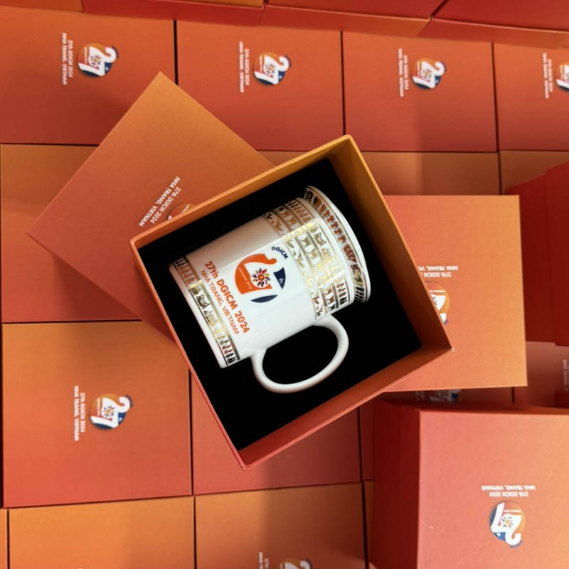 Cốc Sứ Cao Cấp In Logo Làm Quà Tặng Doanh Nghiệp | CSPPR10