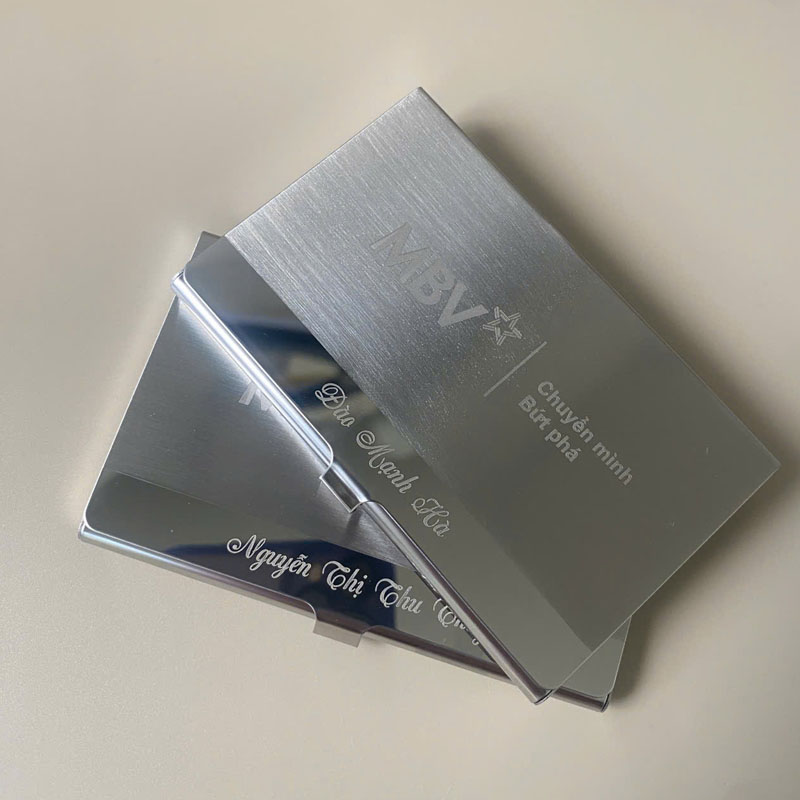 Hộp Namecard Khắc Logo Công Ty Làm Quà Tặng Đối Tác | HNCPPR11