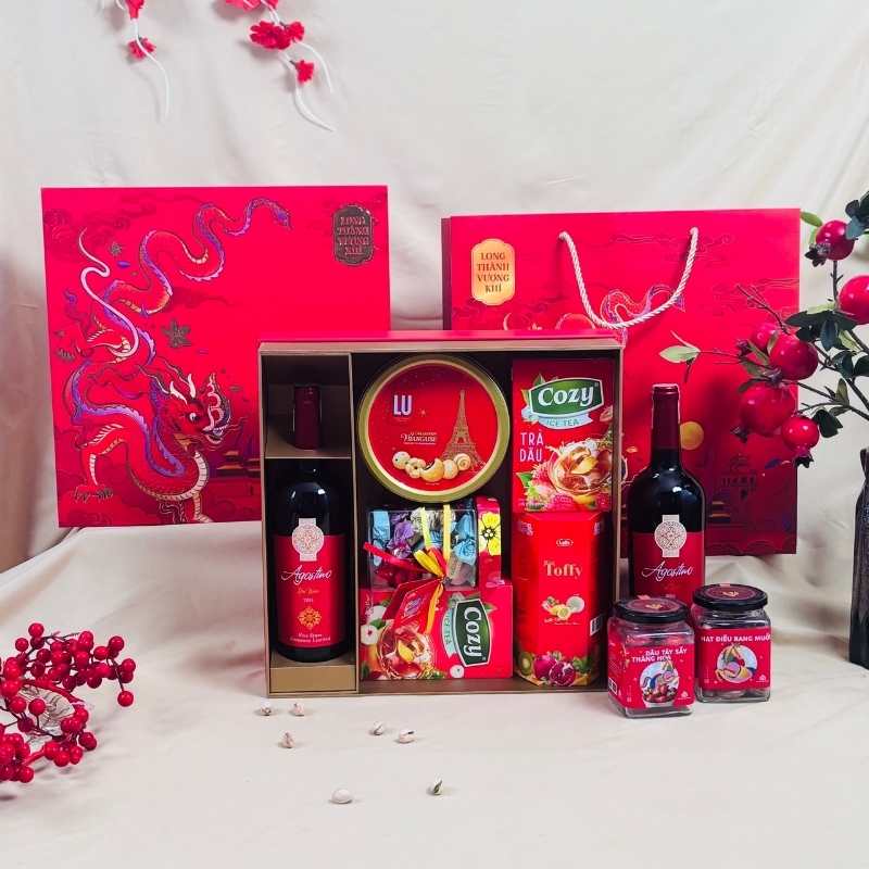 Set Quà Tết Cao Cấp Long Thành Vượng Khí | SQTPPR16