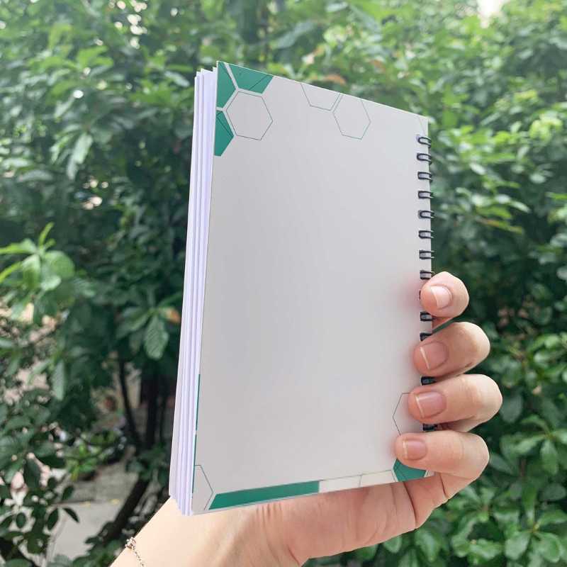 Sổ Lò Xo Bìa Giấy A6 In Logo Theo Yêu Cầu | SLXPPR01
